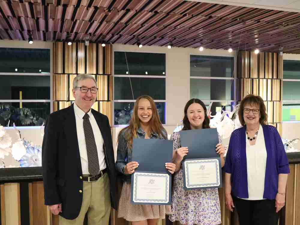 Congratulations to the 2024 Doug and Linda Woods Excellence in Athletic Training Award Scholarship Recipients Anja Whitehouse and Lacey Jajko Spotlight